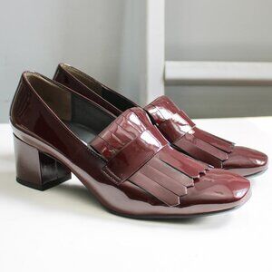 Paul Green Women's Ness Kilty Paul Bodo Red Pump Heels Size 7.5 UK / 10 US